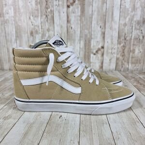 Vans Sk8-Hi High Top Suede Canvas Sneakers Casual Shoes‎ Women's Size 9.5